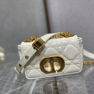 DIOR Caro micro white