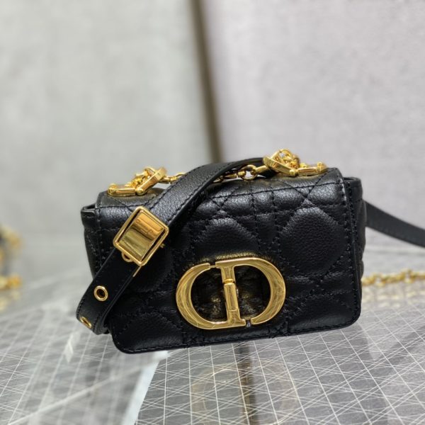 DIOR Caro micro black