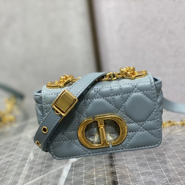 DIOR Caro micro blue