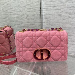 DIOR New Caro Denim series pink