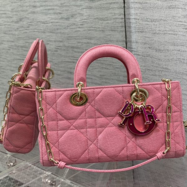 DIOR D-joy Denim series pink