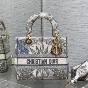 DIOR Lady Quintuple embroidery