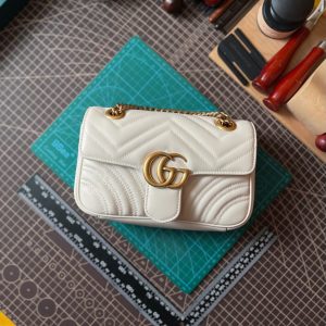 GUCCI Ladies Bags GG446744 WHITE