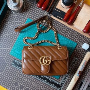 GUCCI Ladies Bags GG446744 CARAMEL