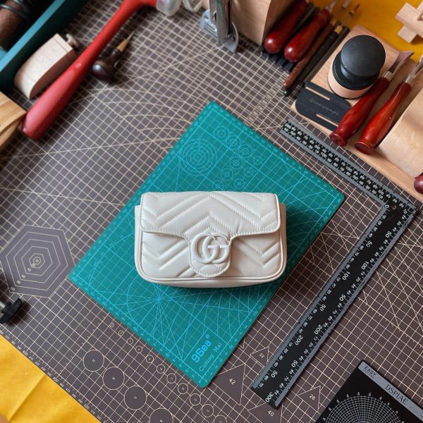 GUCCI Ladies Bags GG699757 WHITE