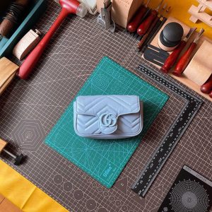 GUCCI Ladies Bags GG699757 BLUE