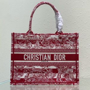 DIOR Book Tote 36CM RED