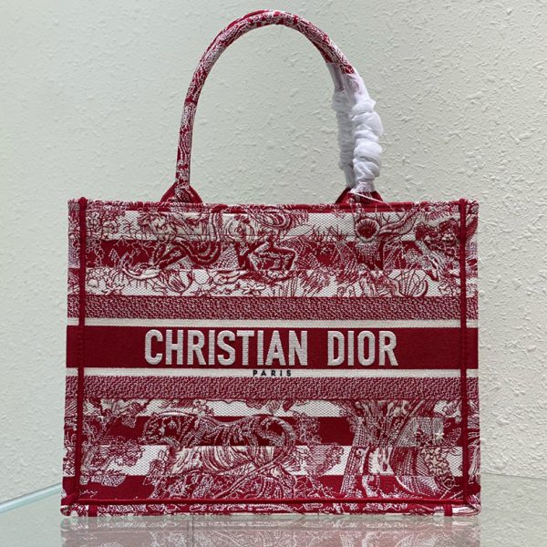 DIOR Book Tote 36CM RED